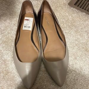 Calvin Klein flats